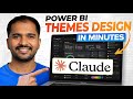 CLAUDE Create your Power BI Themes AUTOMATICALLY 🔥 How to Use Claude Cowork Better Than 99% 💥