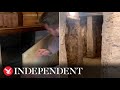Man discovers underground tunnels below his 500-year-old family home