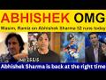 Shoaib Akhtar Shocked on ABHISHEK Sharma batting today IND vs NZ | Ramiz Speaks, PAK Media reaction