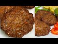 Real Chapli Kabab Recipe ❤️ | Peshawari Chapli Kabab Recipe Restaurant Style | Easy Kabab Recipe ❤️
