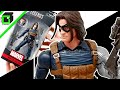 The WINTER SOLDIER Marvel Legends BLACK WIDOW (Movie) CRIMSON  DYNAMO BAF UNBOXING and REVIEW!