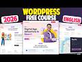 WordPress MasterClass FREE Course - Become WordPress \u0026 Elementor Website Designing Expert in 2026