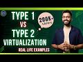 Lec-14: Type 1 vs Type 2 Virtualization Explained: A Complete Guide for Cloud Computing Beginners