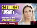Saturday Rosary 💜 Joyful Mysteries of Rosary 💜 December 13, 2025 VIRTUAL ROSARY