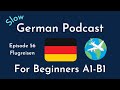 Slow German Podcast for Beginners / Episode 56 Flugreisen (A1-B1)