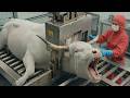 Inside the White Bull Horn Leather Factory Full Process | How Million-Dollar Goods are made