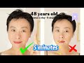It only takes 5 minutes a day—5 steps to lift your face.