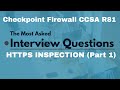 Checkpoint Firewall CCSA R81.10 | HTTPS Inspection (PART 1) | SSL Handshake