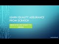 Learn Testing And Quality Assurance Complete Course