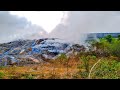 The fire at Sonsoddo garbage dump is now finally under control after more than a week | Goa News