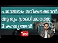 Three things beyond our control, ഈ മൂന്ന് കാര്യങ്ങൾ ശ്രദ്ധിച്ചാൽ വിജയം നേടാം