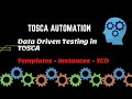 W3H TOSCA Tutorial #8 Data Driven Testing in TOSCA, Templates TCD