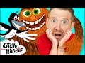 Bigfoot, Haunted House for Kids from Steve and Maggie | Head, Shoulders, Knees and Toes | Halloween