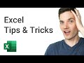 Top 20 Microsoft Excel Tips \u0026 Tricks
