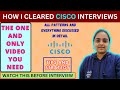 Shortcut and Strategy to Clear All Cisco Apprenticeship Interviews|How to Cleared Cisco Interviews