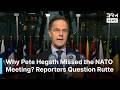 FULL REMARKS: NATO’s Rutte on Pete Hegseth’s Absence, Greenland and Russia \u0026 China Threats | AC1B
