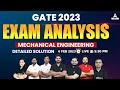 GATE 2023 Mechanical Engineering | GATE 2023 Mechanical Engineering Analysis | GATE Mechanical 2023