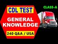 CDL Class-A Test \