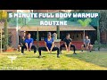 5 Minute Full Body Warm Up Routine | DO THIS BEFORE EVERY WORKOUT | The Fitologists