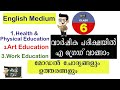 Health \u0026 physical Art work education model questions| class 6 Englishmedium|Annual Exam 2026 l