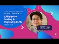 Efficiently Scaling and Deploying LLMs // Hanlin Tang // LLM's in Production Conference
