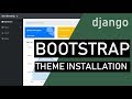 Django Bootstrap Theme Installation