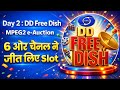 6 Extra Channel won Slots today on DD Free Dish MPEG-2 e-Auction | Day 2 | DD Free Dish Update