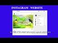 Instagram Clone Website || Design Instagram Top Navigation Bar using a HTML CSS Part-3
