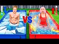 HOT vs COLD Pool Challenge !
