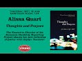 Alissa Quart | Thoughts and Prayers