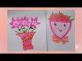How to draw a cute flower pot with colors 🎨 | full Tutorial