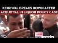 Arvind Kejriwal Breaks Down After Acquittal In Liquor Policy Case