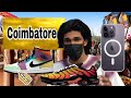 A market where you can get branded shoes starting from 2500 iPhone 😳 Coimbatore sunday market