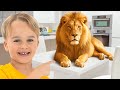Learn Wild Animals Names \u0026 Facts for kids!