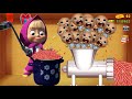 Masha vs The Buddy in Horror Meat Grinder | Kick The Buddy