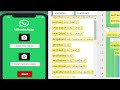 Whatsapp Messenger in applab of Code.org-Live Online Tutorial-19