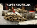 How to Make TRENCH SANDBAGS - Paper Craft Mini Terrain - Crusade in The Last War of Warhammer 40K