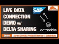 From Databricks to SAP \u0026 Back in Minutes: Live Connection Demo (w/ Product Leader @Databricks)