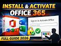 How to Install Microsoft Office 365 Free (2026) | Activate Office 365 Step by Step Guide