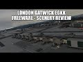 MSFS 2020 - Gatwick Scenery EGKK Review - *Freeware*