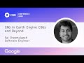 [CNG 2025] CNG in Earth Engine COGs and Beyond – Sai Cheemalapati