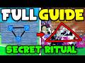 How to do SECRET RITUAL in Escape Tsunami for Brainrots Roblox