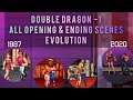 Double Dragon-1 All Opening \u0026 Ending Scenes Evolution/Comparison|Arcade|NES|SEGA|GBA|GB|HDQ|60FPS