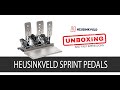 Heusinkveld Sprint Pedals and Base Plate Unboxing | 4K