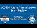 AZ-104 Azure Administrator Associate Exam Review