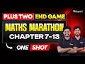 Plus Two Maths Marathon Chapter 7-13 | Eduport Plus Two