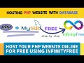 Host Your PHP Website Online for FREE (Step-by-Step Guide using InfinityFree)
