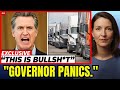 California Governor Responds After Thousands of Truckers Leave the State  Elizabeth Davis   Elizabet