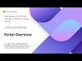 Part 1: Portal Overview