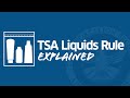 TSA's 3-1-1 Liquids Rule